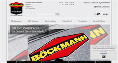 Desktop Screenshot of boeckmann-ostholstein.com